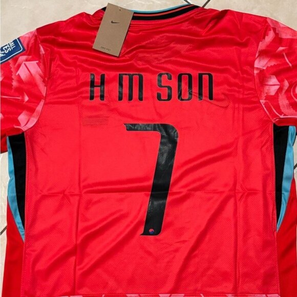 Korea Son Heung-Min Jersey # 7 , Unisex - Picture 2 of 16